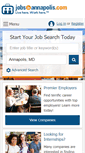 Mobile Screenshot of jobsinannapolis.com